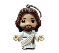 Llavero de figura,Colgante Acrílico 2D Con Figura Jesús Para Llaveros | de Bolsa Bendición para Decoración de Hogar Pequeño,Para, b, Se référer au descriptif