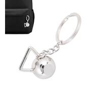 Llavero de Fitness Deportivo, Anillo de Llave Kettlebell - Llavero Tema de Fitness de Zinc - Espejo Pulido Electroplato de Gimnasio Joyería para Hombres Llave de Coches Mujeres