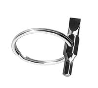 Llavero de fotógrafo con llave de dos tamaños que diseña un destornillador creativo para configuración de cámara y herramienta de fijación de equipo de cámara