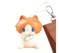Llavero de Gato Colgante para Bolso 3D Bonito Pequeño Ligero con Cordón | Colgante de Muñeco Animal para Monedero Llavero Adultos Mujeres Hombres Bolso Tote Mochila Cartera Viaje Escuela