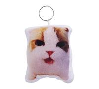Llavero de gato - Lindo colgante de gatito con sonido | Llavero coleccionable para mochila, dije elegante para mochila escolar, accesorio decorativo para bolso, práctico colgante para bolso, Reversión