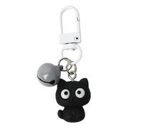 Llavero De Gato Para Llaves De Coche - Llavero Con Dije De Gato, Llavero De Gato Para Mujer, Colgante De Mochila Llavero De Gato/negro, Colgantes De Bolso, Accesorios Llamativos Para Los Amante