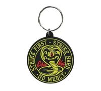 Llavero de goma Cobra Kai - Strike First, Strike Hard, No Mercy