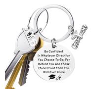 Llavero De Graduación | Regalo De Recuerdo Para Graduados De La Clase 2026 | Llavero Inspirador De Universidad Y Escuela Secundaria Para Estudiantes, Hijos, Hijas Y Amigos | Recuerdo De Celebración Pa