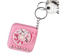 Llavero De Gramófono | Colgante De Piano Jugable | Colgante De Juego De Piano Retro | Colgante De Piano Jugable Portátil Con Sonido | Gramófono Keeychain Con Juego Po