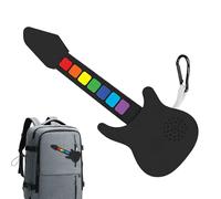 Llavero De Guitarra Eléctrica,Miniatura Realista de Arcoíris para Bolso,Bonito De Bajo Para Llavero Y Bolso - Para Mochila Equipaje de Mano Viaje Fiesta Oficina Colegio Club Navidad Hombre
