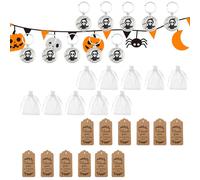 Llavero de Halloween - Llavero de Halloween de 12 piezas, lindo colgante con , decoraciones para mochila, bolsa para fiesta escolar, Navidad, etc