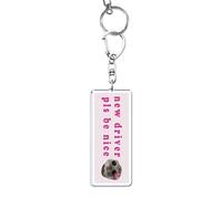 Llavero de hámster - Llavero mochila multiusos, llavero animal divertido | Llavero de animales compactos y portátiles, llavero con animales para mujeres, hombres, niños y niñas, E, Fare riferimento