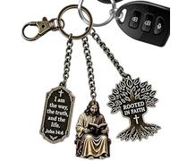 Llavero De Jesús Llaves Inspirador Religioso Evangelio Fe