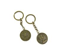 Llavero de joyería de moda, llavero para puerta de coche, llavero, cadena de proveedor, suministros al por mayor, lotes a granel Q4GC1 US Dollar King Sign