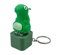 Llavero de juguete con luz LED activada por USB, recargable, accesorios nocturnos para viajeros y estudiantes, iniciación de conversación