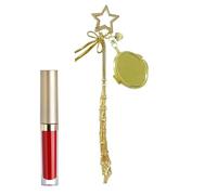 Llavero de lápiz labial, colgante de malla para almacenamiento, llavero con espejo, para bolso, cartera, gimnasio, lugar de trabajo, actividades al aire libre, viajes diarios, mujeres y niñas, a