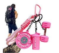 Llavero De Mancuerna,Mancuerna Pequeña para Llavero - Accesorios Para Llaves De Coche Con Tema De Barra | Para Bolso Cartera Equipaje Fiesta de Navidad Oficina Viaje Cumpleaños Escuela Club Hombre Muj