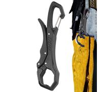 Llavero de Mango de - Carabiner de Gripe de Pescado con Clip | Equipo de al Aire Libre para Acampar, Escalada y Viajes | Gripper de Labios de Pescado Resistente con d'a