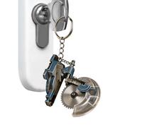 Llavero De Mini Motosierra | Modelo de Colgante de Colección para Llavero,Juguete De Mini Sierra De Cadena - Para Entusiastas Familia Estudiantes Adultos Hombres Mujeres Oficina Hogar Interior Escrito