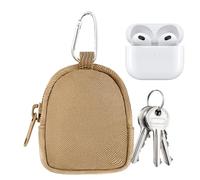 Llavero De Mochila Pequeña, Colgante De Mochila Con Llavero De Billetera, Accesorios Para Bolsos Pequeños De 8 Cm / 3,15 Pulgadas, Lindo Bolso Tipo Billetera Con Cremallera Para Llaves, Monedas Y Auri