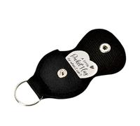 Llavero De Moneda De Corazón - Colgante De Cuero De 3x3x0,5 Cm, Moneda De Bolsillo Grabada, Dije De Doble Cara | Ficha De Recuerdo De La Amistad, Regalo Accesorio De Llavero, Uso Para Hombres Y Mujere