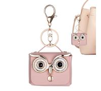 Llavero de Monedero - Mini Bolso portátil Colgante para Llaves, diseño de búho Ligero, Accesorio de de Moneda, Organizador de Viaje para Viajes de Negocios, decoración Diaria de de Viaje