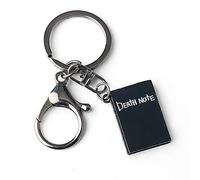 Llavero de nota de la muerte con figura de anime Yagami Light/Misa Amane llavero colgante de metal para llaves