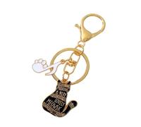 Llavero de notas musicales para gatos, piano, música, gatos, mochila, bolso de mano, cadena de coche, bonito bolso, decoración, llavero, llavero, bolsa para decoración de coche, a