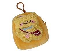 Llavero de oso con cremallera, Shoulder Bag Bear, Mass Beauty | Llavero multifuncional de oso de peluche, cartera, bolsa de almacenamiento de auriculares para viajes,