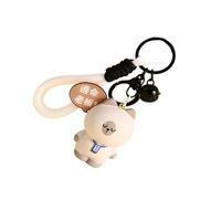 Llavero de oso moderno, ligero y ergonómico, llavero creativo para creadores de tendencias creativos y coleccionistas, accesorio divertido para llavero, a