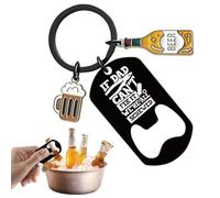 Llavero de papá | Abrebotellas llavero grabado - Llavero portátil, llavero de acero inoxidable, regalos de papá de la hija de su hijo