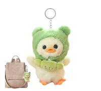 Llavero De Pato De Peluche - Tela Súper Suave Amarillo 13 Cm, Colgante De Mochila De Animal Acolchado De Algodón, De Teléfono Celular para Mujer Creative Gadget | Accesorio De