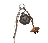 Llavero De Pelo De Mascota Argolla Conmemorativa con Pata y Memorias