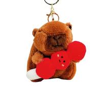 Llavero De Peluche Animal Suave Accesorio Para Bolso Decoración Para Bolso Que Aporta Tranquilidad Y Fortuna A Vida Diaria Felpa