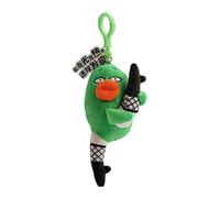 Llavero de peluche con forma de animal, juguete flexible, figura, colgante inspirado en personajes animados, regalo decorativo extravagante para jóvenes amantes de bolsos de moda y accesorios