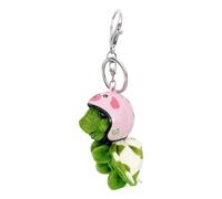 Llavero de peluche con - Llavero de animales de peluche con | Colgante para bolso | Llavero, llavero con animales, llavero, colgante de bolso, mochila, rosa, riferimento alla descrizione