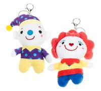 Llavero de Peluche de Circo 2 Piezas Colgante Adorable