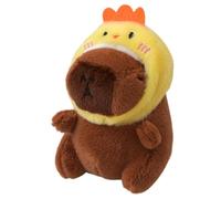 Llavero De Peluche Genérico Capybara, Juguetes De Peluche Suave | Portacursa Animal De Peluche Portátil 12cm, Accesorio De Moda Para Bolso, Bolso, Bolso, Bolso, Llaves De Coche, amarillo, Se référer