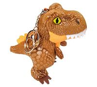Llavero De Peluche Mini Tyrannosaurus Rex - 1 Pieza De Colgante Suave Para De Dinosaurio De Dibujos Animados | Lindo Llavero De Dinosaurio, Colgante De Animal De Peluche Pequeño, Decoración De B