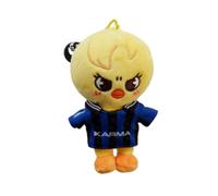 Llavero de peluche Sk-zoo "Karma" con llavero 7 * 9 cm stray-kids "STAY" skz Wolf Chan Jiniret Bbokari Leebit con colgante, 7*9 cm