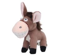 Llavero de peluche, suave, 10 cm, ligero, diseño de burro de dibujos animados, colgante para bolso, decoración de mochila, regalo para niños, juguetes de colección, accesorios escolares, regalos de