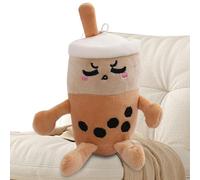 Llavero De Peluche - Taza Bubble Tea 12 Cm, Algodón PP Suave | Llavero Relleno para Mochila, Niños, Niñas, Amigos Escuela, O Día del Niño