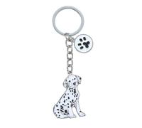 Llavero de perro BT Bear, llavero de metal con etiqueta de identificación para perro, llavero, llavero con dije de bolsa, S