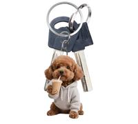 Llavero De Perro Colgante Acrílico 2D Bonito para Interior del Coche