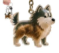 Llavero de perro para colector de , perro y botella, mini almacenamiento durante caja para caras, purse, linda Accessory Girls, Boys, Men, and Women Indoor Outdoor More, multicolor, C