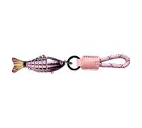 Llavero de pesca para hombre Colgante Articulado Mochila Decoración