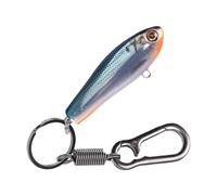 Llavero de pescado - Colgante realista de aleación, divertido colgante para mochila, regalo para niños, adolescentes, adultos, oficina, escuela, hogar, viajes