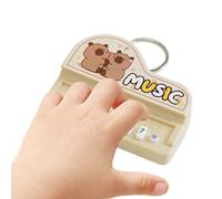 Llavero de piano sonable, colgante decorativo para mochila, decorativo para bolso - Para niños niñas amantes de la música coleccionistas viajeros regalo de cumpleaños maletas