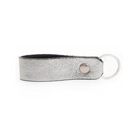 Llavero De Piel. Purapiel Mikeyglam 74253 Plateado