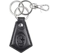 Llavero de piel Rombo, producto oficial MILAN 143183, Negro , Talla única