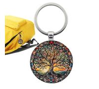 Llavero de plantas genérico | Leaf Enamel Colgante Llavero | Cute Bag Charm Friendship for Women, Travel Accessories | Inspirational Thank You Gift, Funny Presents, Teacher Retirement Keyrings