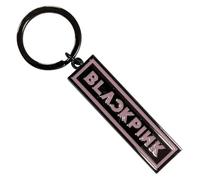 Llavero de plástico con logotipo BlackPink