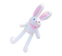 Llavero de plush de 11 pulgadas elástico Bunny colgante | Soft Easter Bunny Plush with Expandable Design | Interactive Bunnys Plushs Animal | Bôunny Pull Toy Hanging Ornament