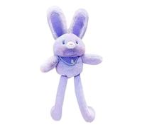 Llavero de plush de 11 pulgadas elástico Bunny colgante | Soft Easter Bunny Plush with Expandable Design | Interactive Bunnys Plushs Animal | Bôunny Pull Toy Hanging Ornament